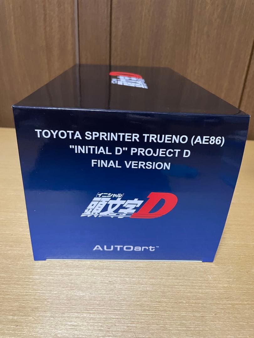 頭文字D AE 86 1/18 Auto Art FINAL VERSION