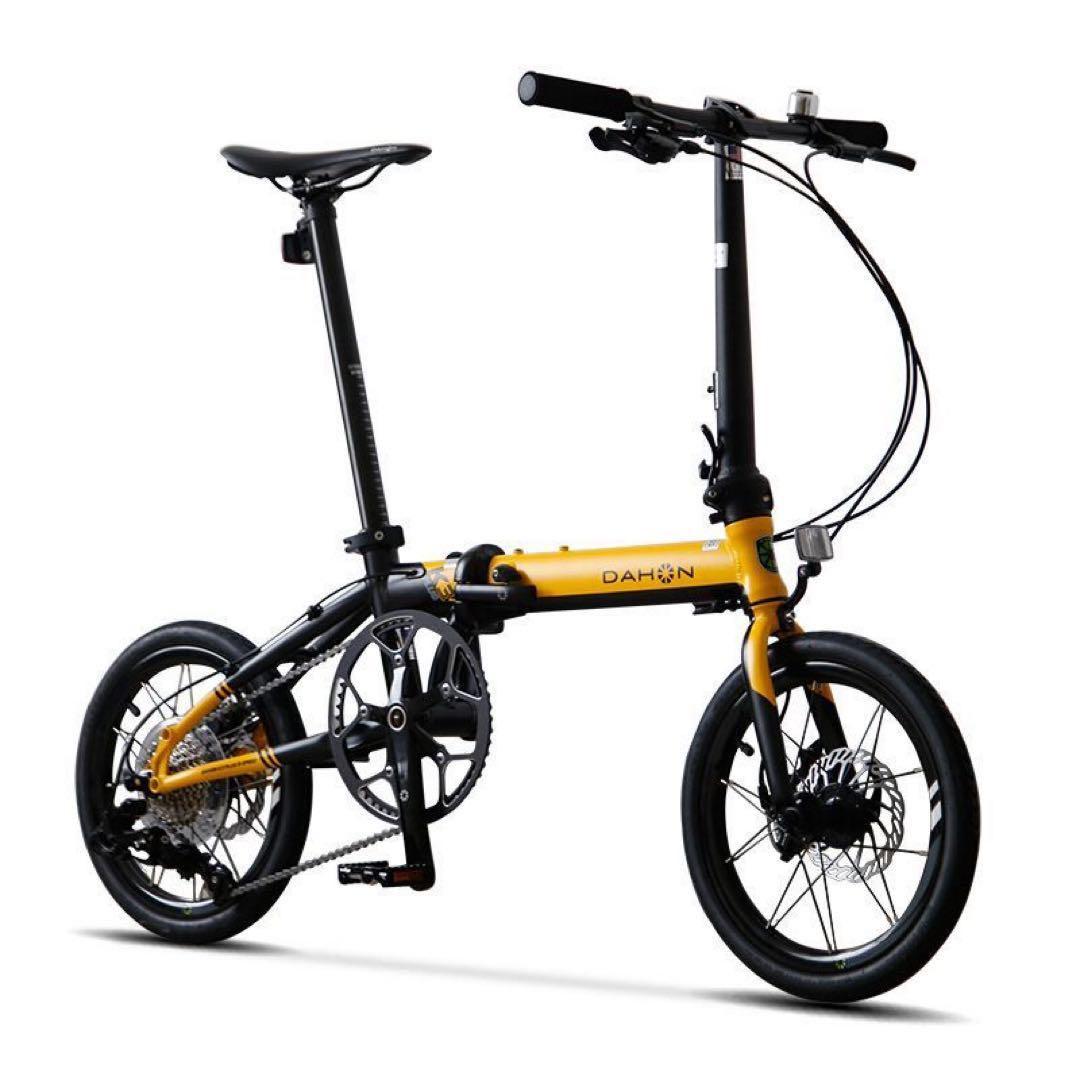 ベ*ー様 新品DAHON k3plus折りたたみ自転車 「折りたたみ式（外折り）