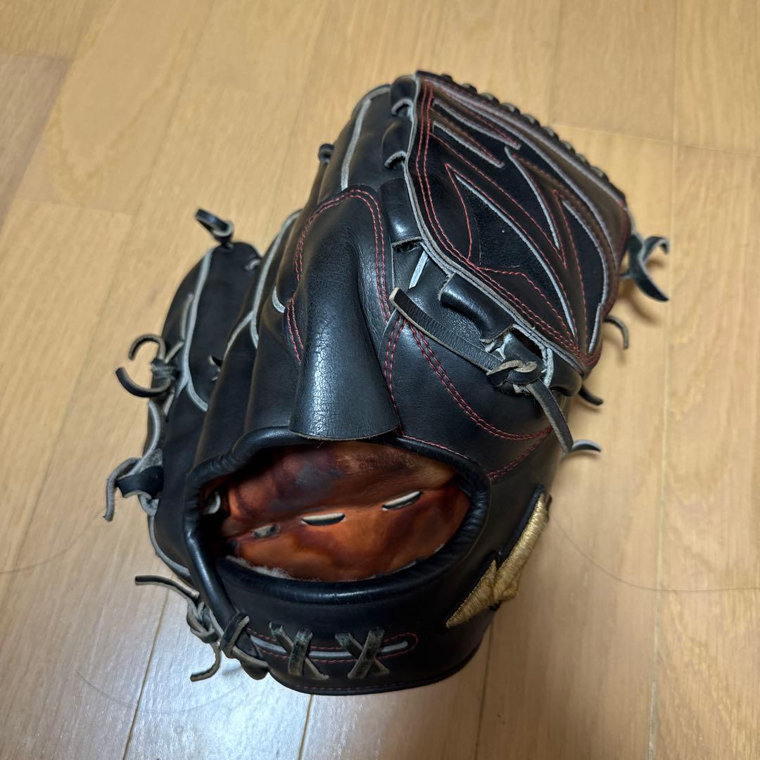 ミズノプロ硬式投手用　箱と袋付き