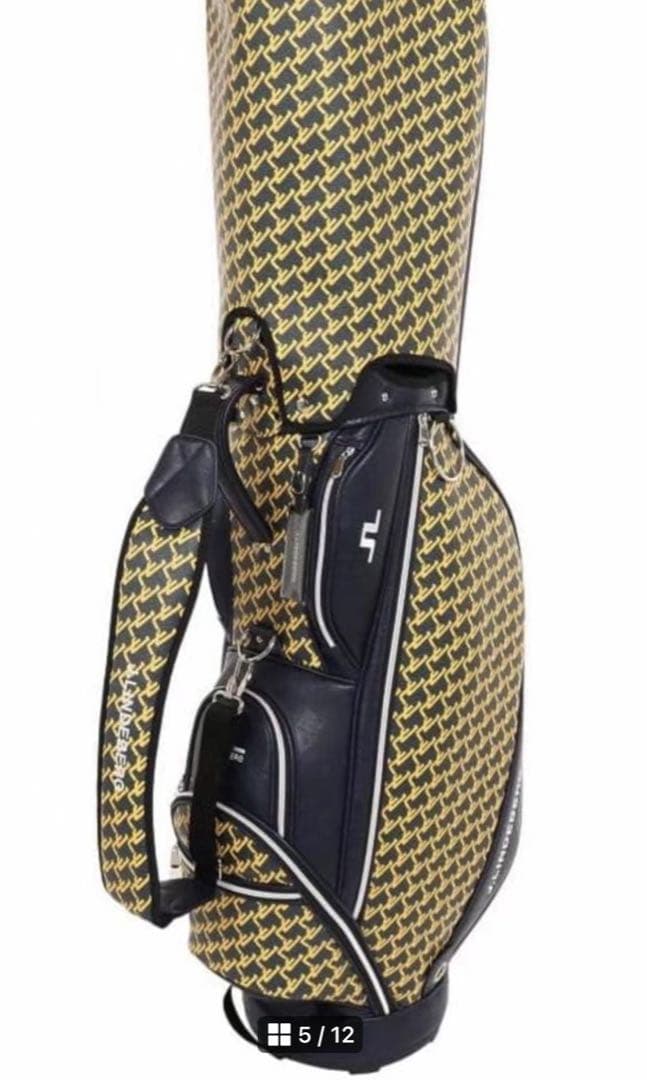J.LINDEBERG ゴルフ キャディバッグ カート式 9.5型 5分割