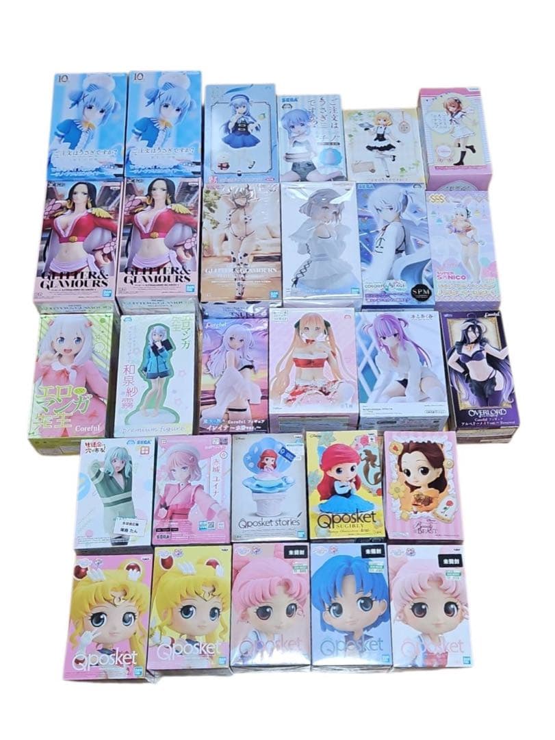 ✨フィギュアまとめ売り ワンピース.オーバーロード.ディズニー