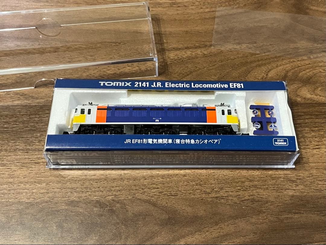 TOMIX 2141 JR EF81形電気機関車（寝台特急カシオペア）