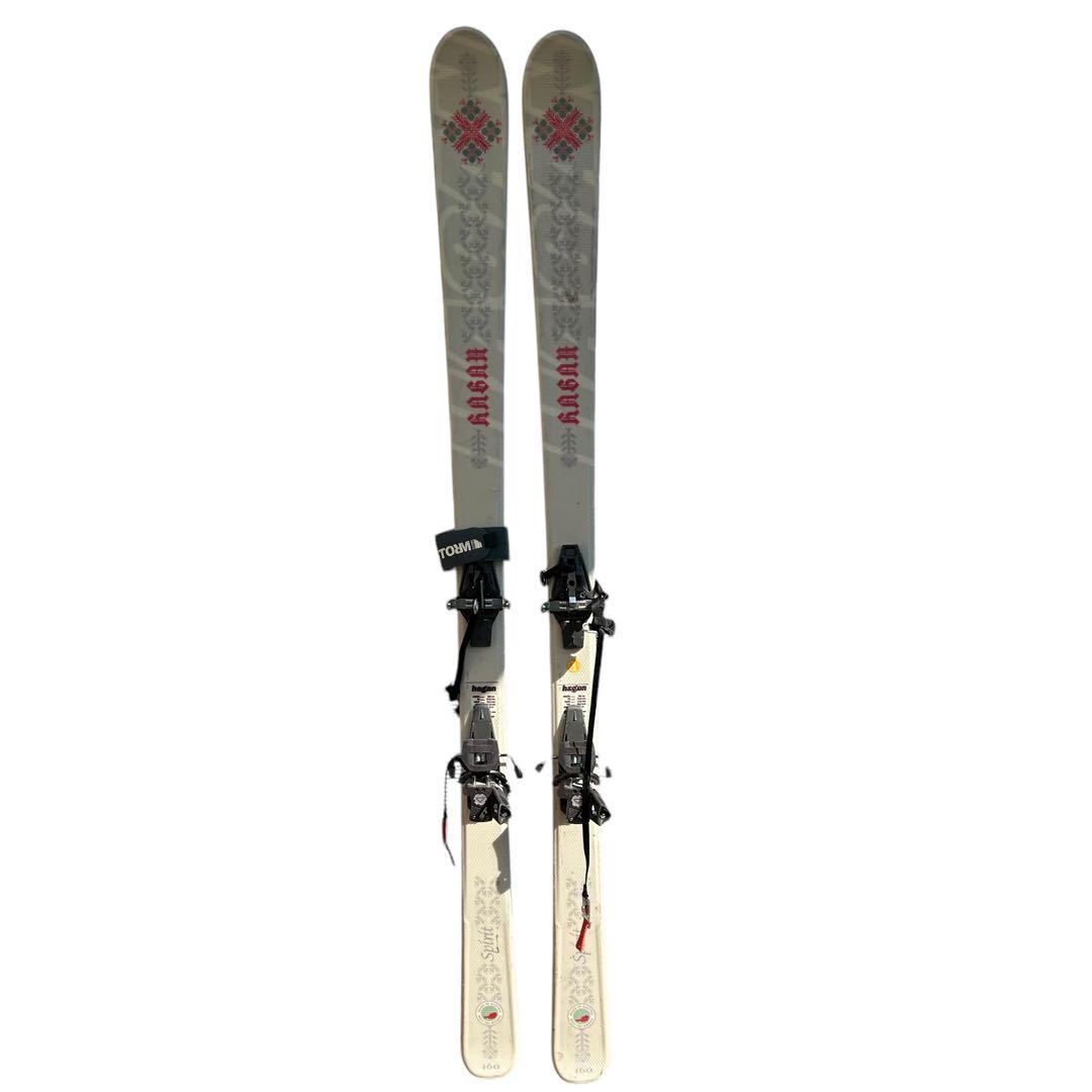 希少ブランド ハーガン HAGAN Spirit 160cm ビンディング