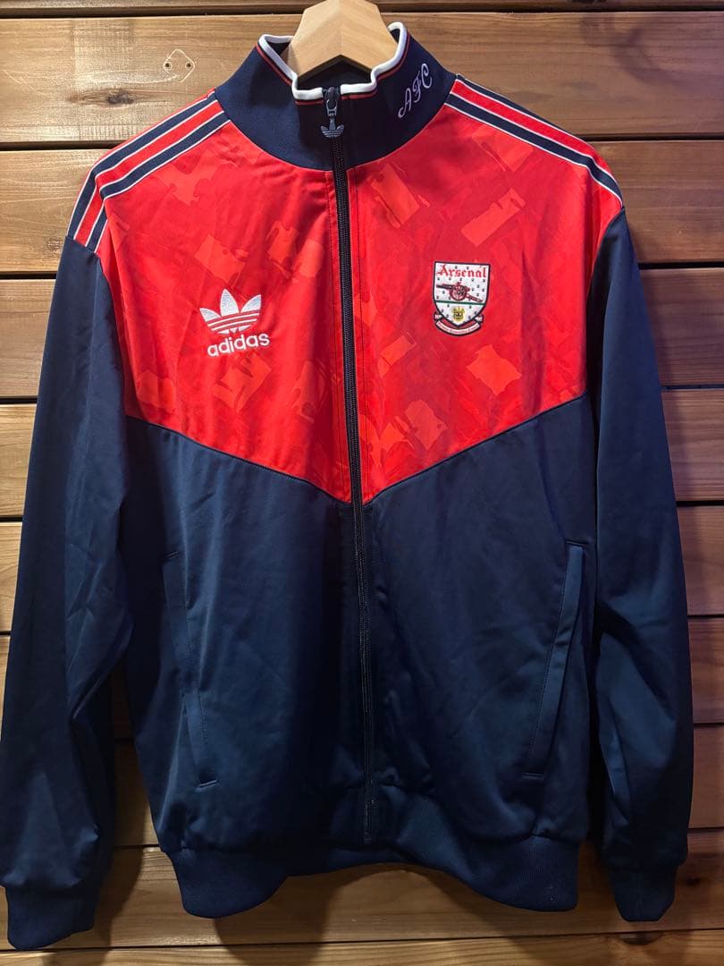 adidas アーセナル GUNNERS ジャケット Oサイズ