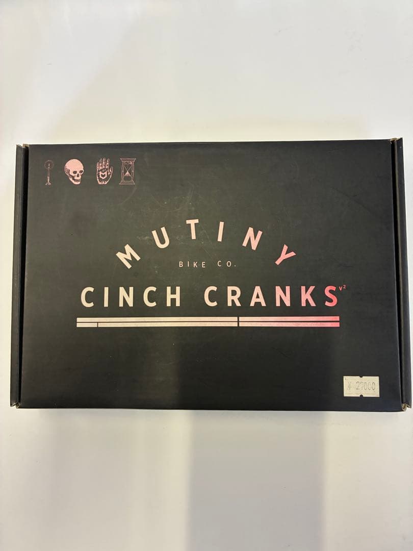 BMXクランク 「MUTINY」CINCH CRANKS 165mm 新品