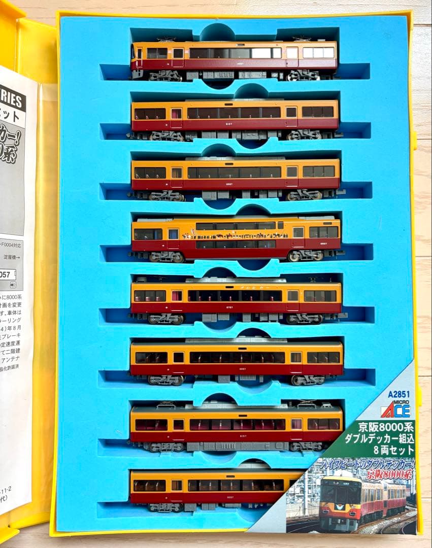 マイクロエース A-2851 京阪8000系（旧塗装）8両セット
