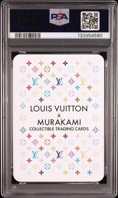 PSA10 2025 LV × 村上隆 カラフルモノグラム トレカ #014