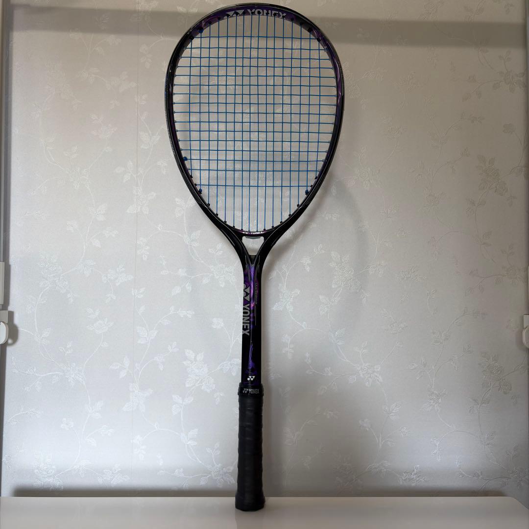 YONEX GEOBREAK 80G 後衛 一本シャフト 軟式テニスラケット 黒