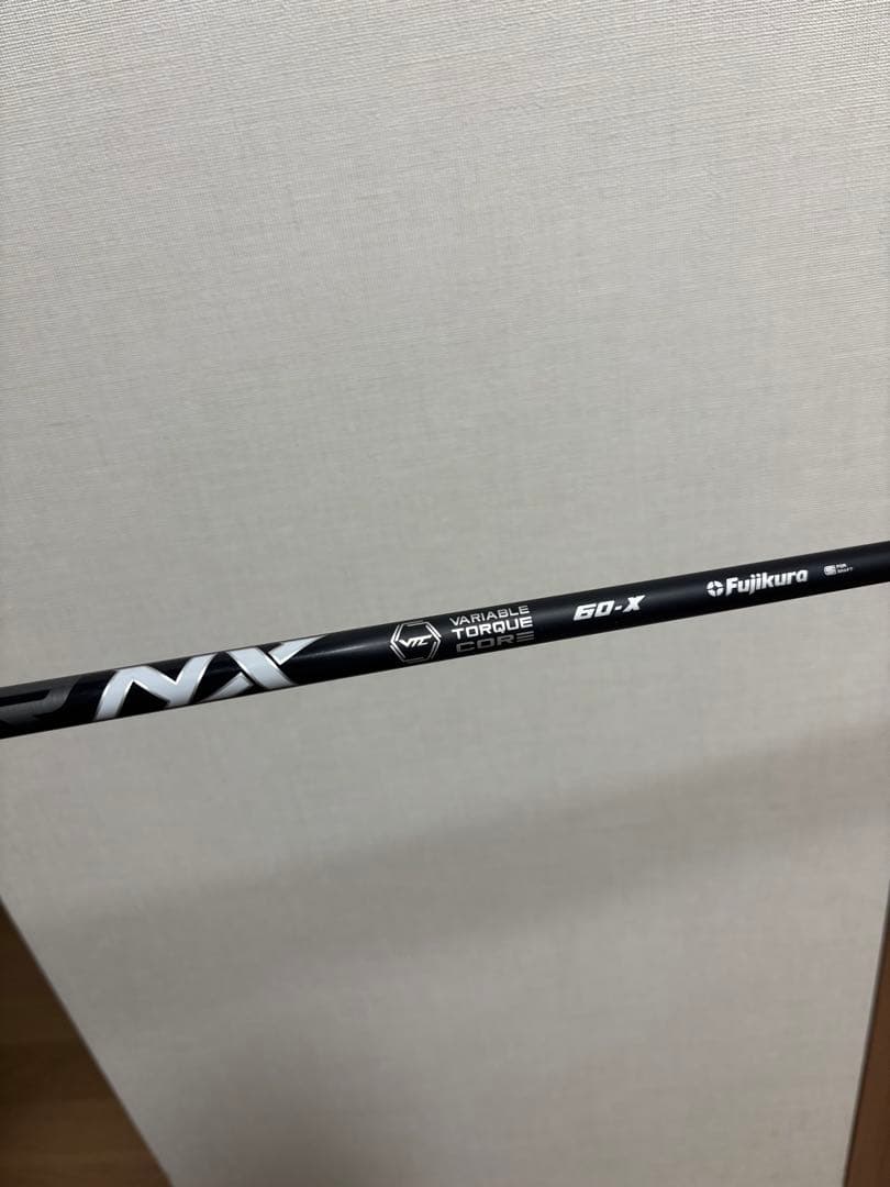 NXブラック 60X シャフト スリクソンスリーブ付 NO1グリップ 中古