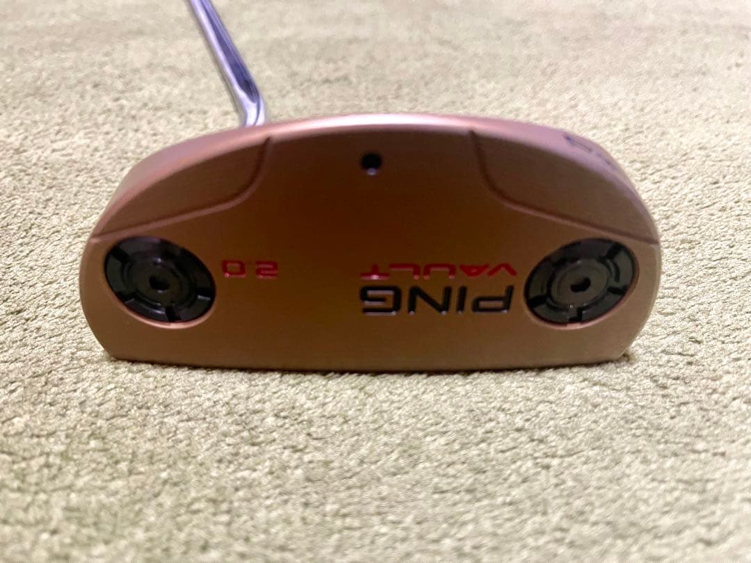 \"極美品\"！PING VAULT2.0 PIPER パター34㌅ ヘッドカバー付