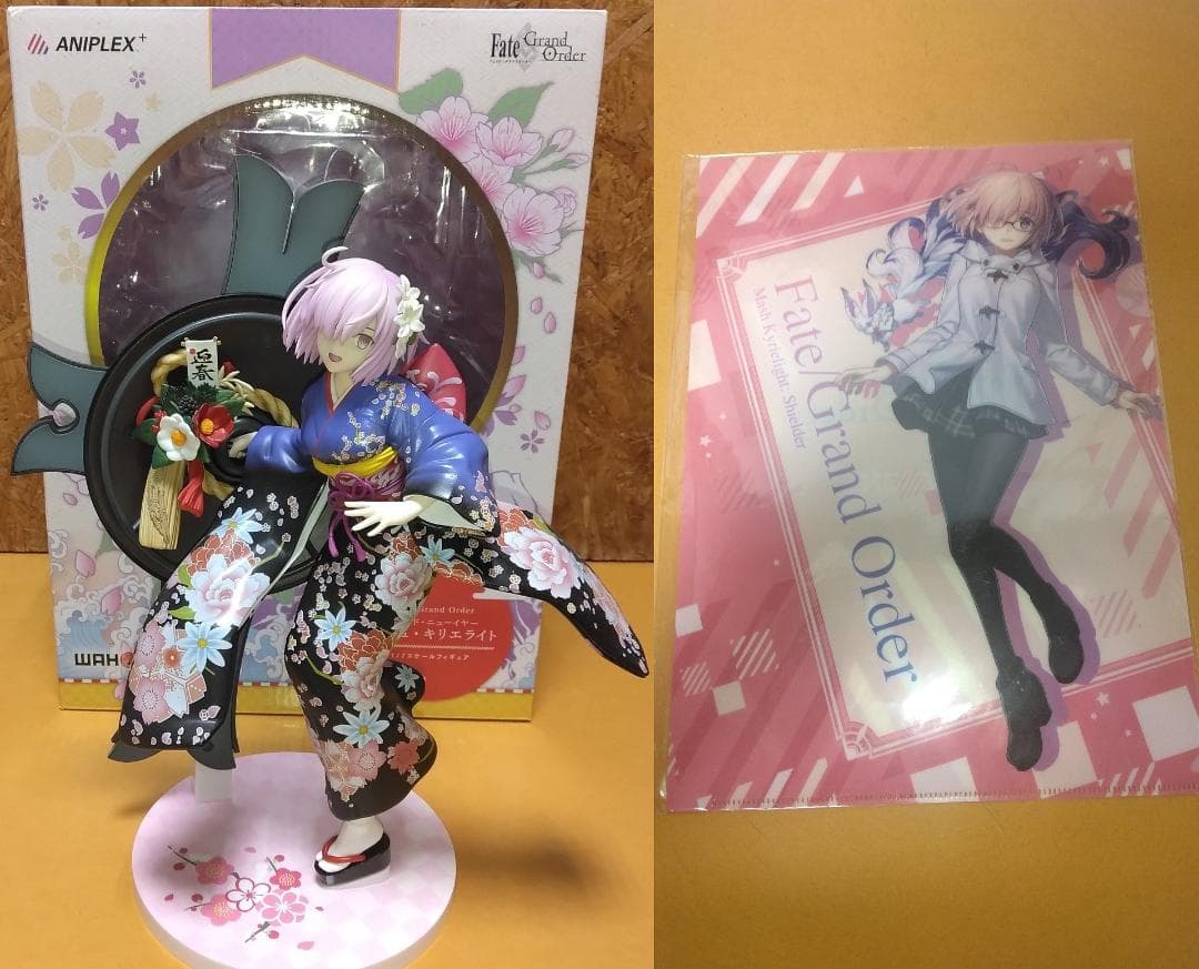 FGO マシュ・キリエライト グランド・ニューイヤー ローソン クリアファイル