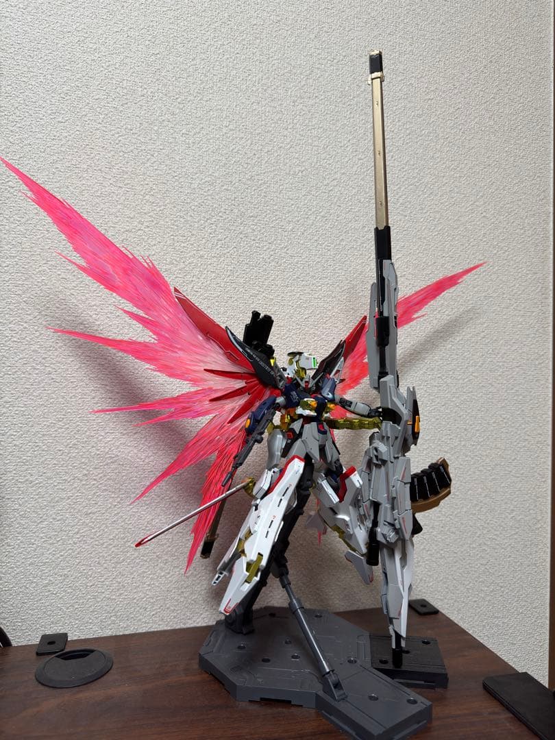 hgデスティニーガンダム SpecII ゼウスシルエット&光の翼