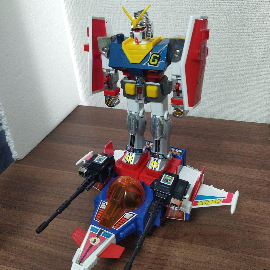 当時物　クローバー　ガンダム　超合金　Gアーマー　ジャンク
