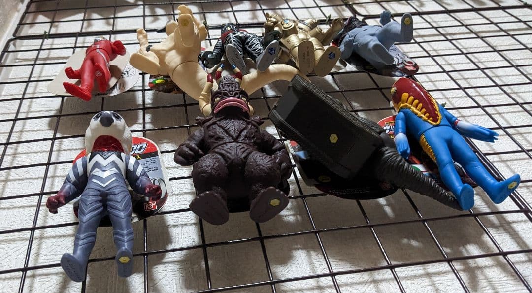 ウルトラセブン　ウルトラヒーロー500　ウルトラ怪獣500　ソフビ