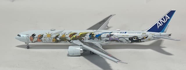 航空機・ヘリコプター ANA B777-300ER JA784A Eevee Jet FlapDown