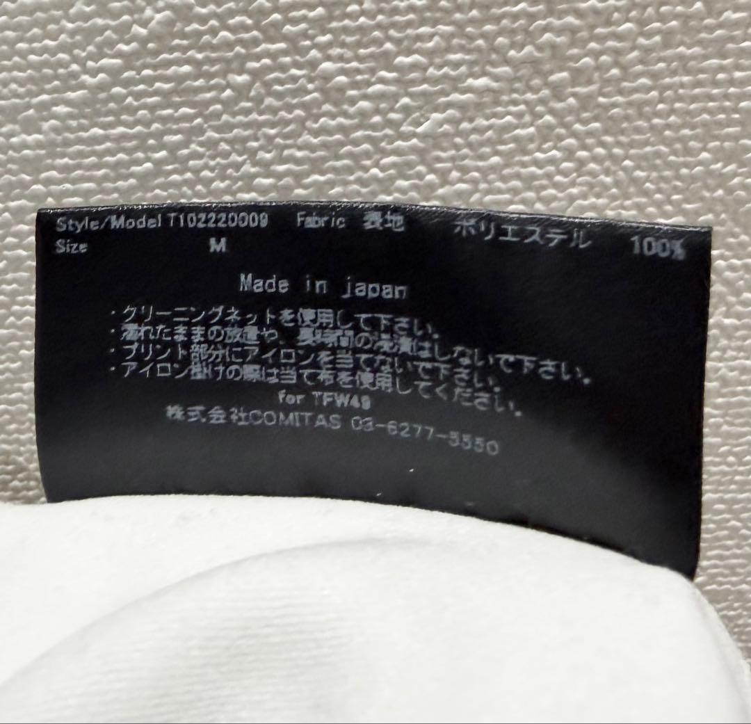 【最終価格】TFW49 HALF ZIP LONG SLEEVE