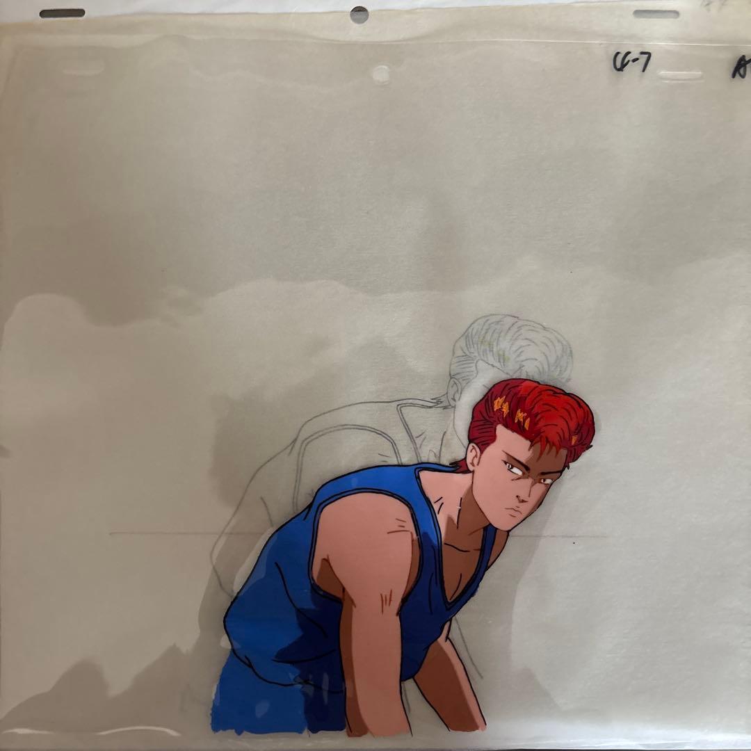 送料込【スラムダンク】桜木花道 セル画＋下絵カラー2種セット slam dunk