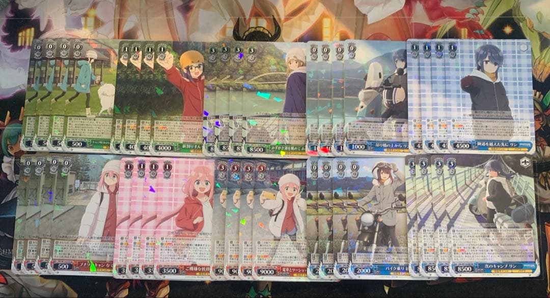 ヴァイスシュバルツ　ゆるキャン△RR以下 4コン TDおまけ