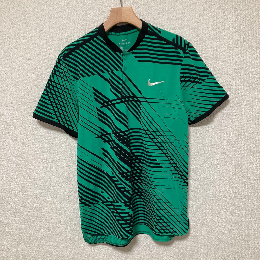 NIKE ロジャー・フェデラー RF テニスシャツ 2017 サンシャインダブル