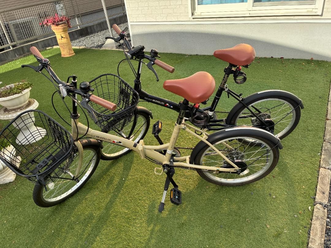 折り畳み自転車　MYPALLAS(マイパラス)　20インチ　ブラック