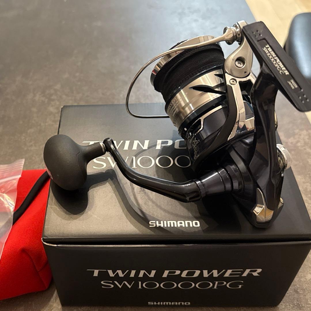 I have 竹島さん　限定 ツインパワーSW 10000PG 袋、ハンドル付属