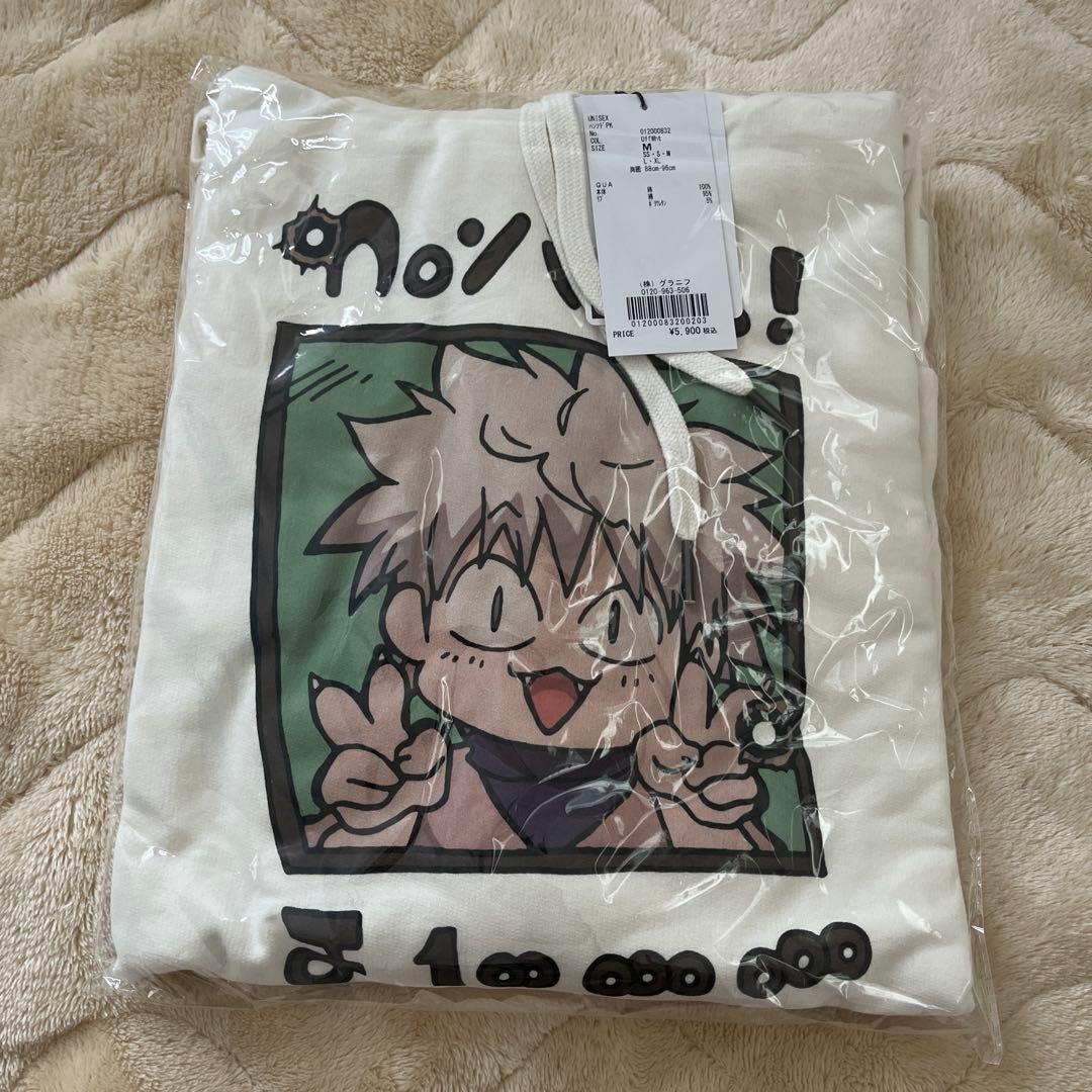 HUNTER×HUNTER キルア　グラニフ半袖パーカーM size