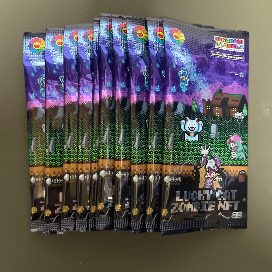 【未開封】LUCKY CAT ZOMBIE NFT 10パック