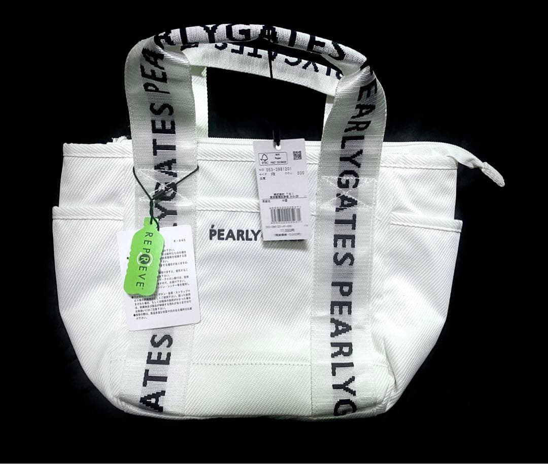 【未使用品】PEARLY GATES パーリゲイツ カートバッグ ロゴシリーズ