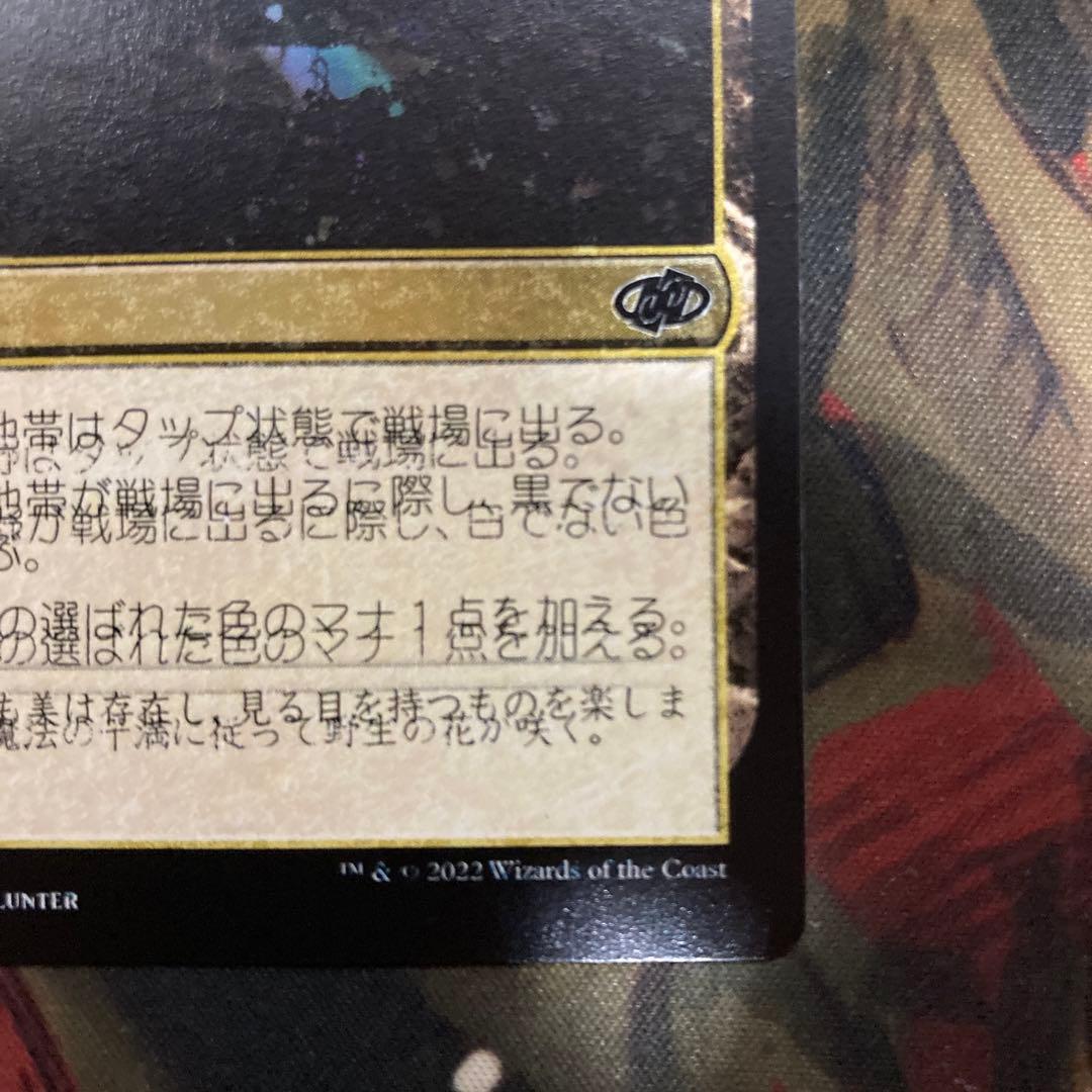 MTG ジャンプスタート2022 エラーカード 二重印刷　興隆する湿地帯