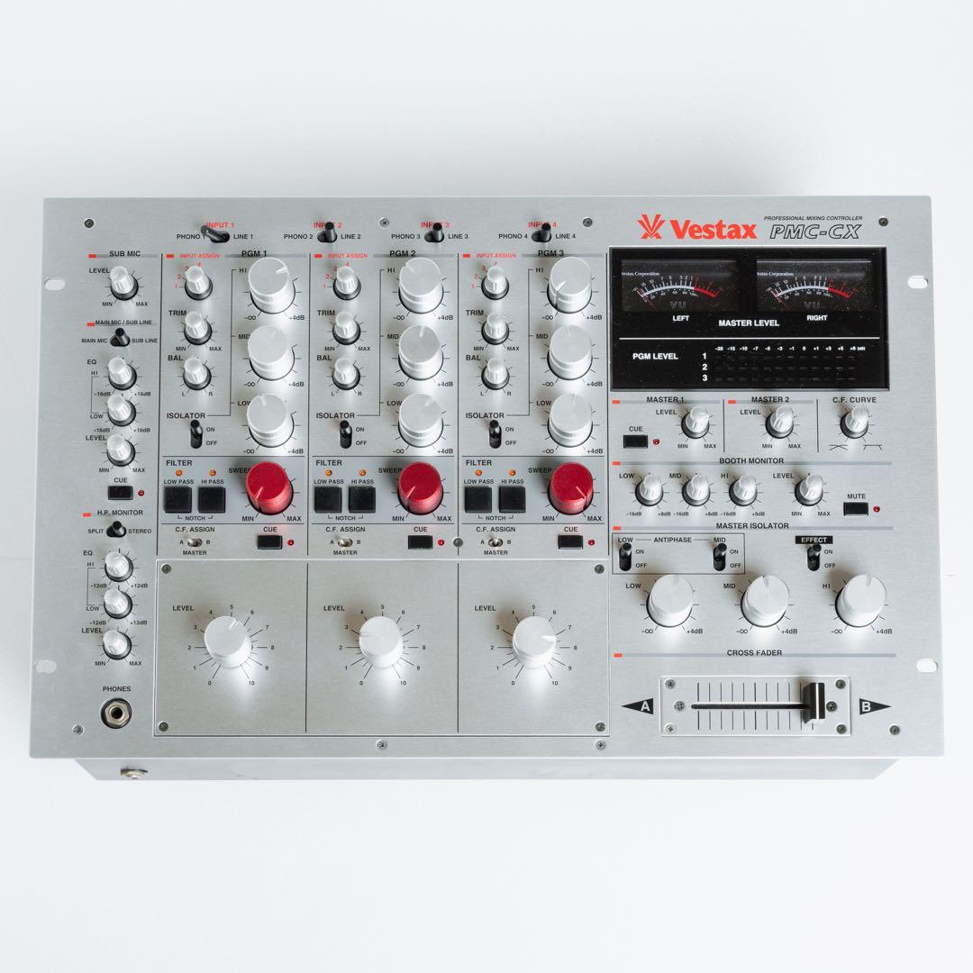【最終セール】Vestax PMC-CX ロータリー DJミキサー