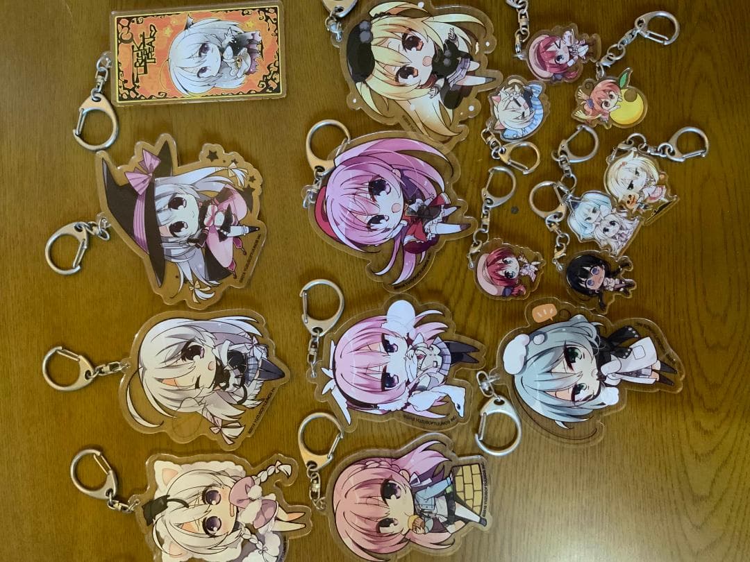 【中古】ゆずソフト アクリルキーホルダー まとめ売り