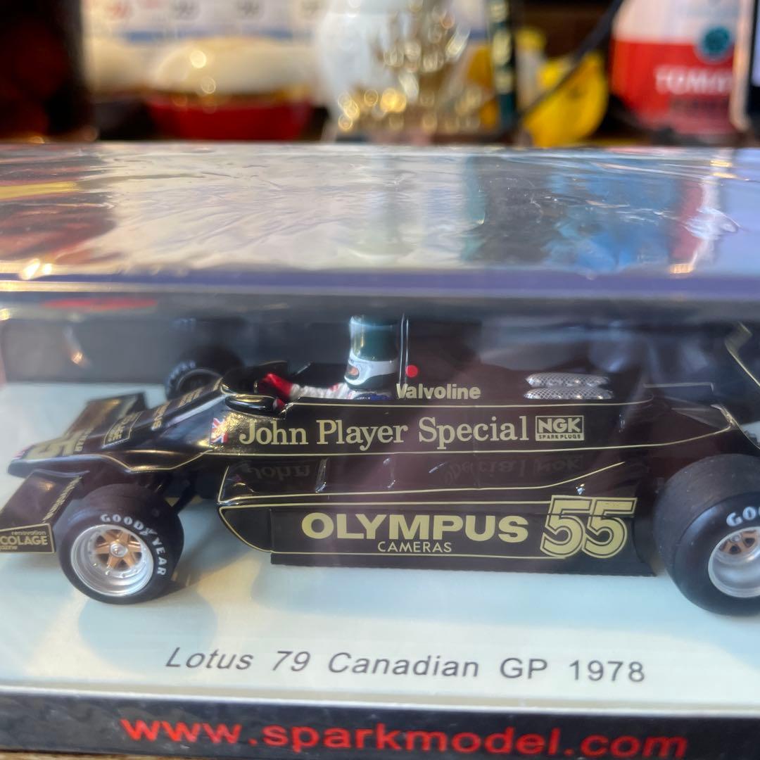 絶版　1/43 スパーク ロータス　79 カナダGP 1978 J.P.ジャリエ