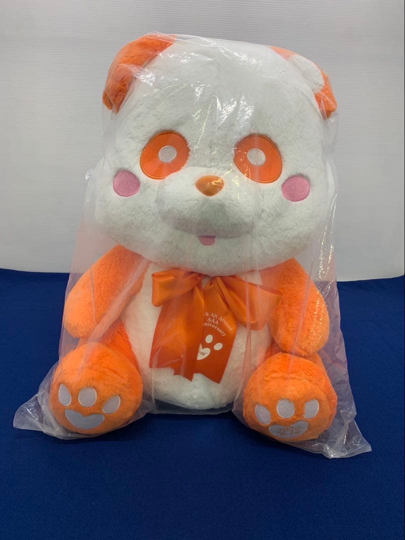 新品未使用 BIG え〜パンダ オレンジ AAA 15周年記念 特大ぬいぐるみ