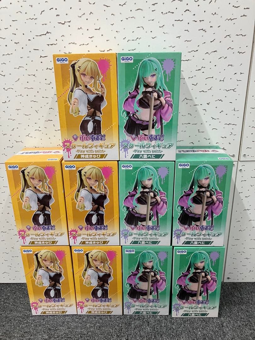GIGO限定　ぶいすぽっ！　スケールフィギュア　八雲べに　神成きゅぴ