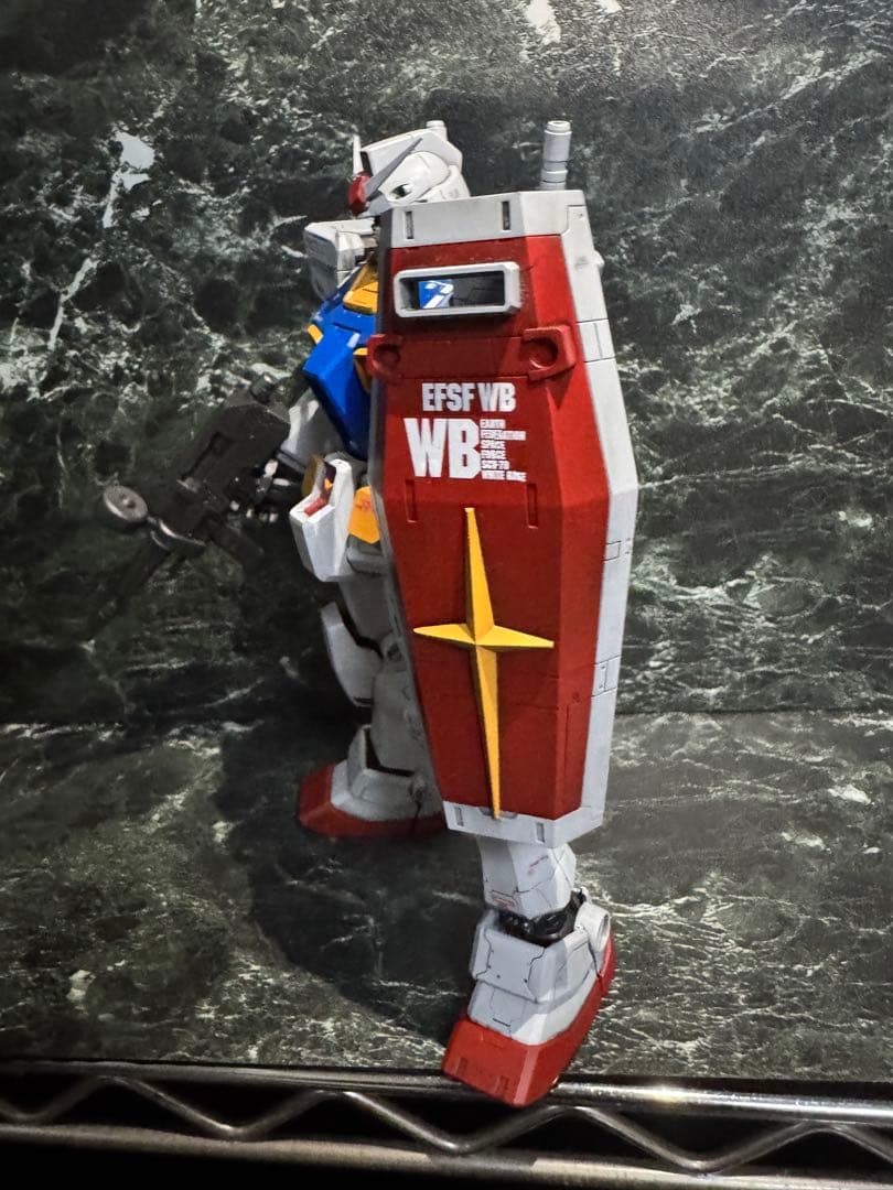 MG ガンダム　 ONE YEAR WAR 塗装完成品　ガンプラ　プラモデル