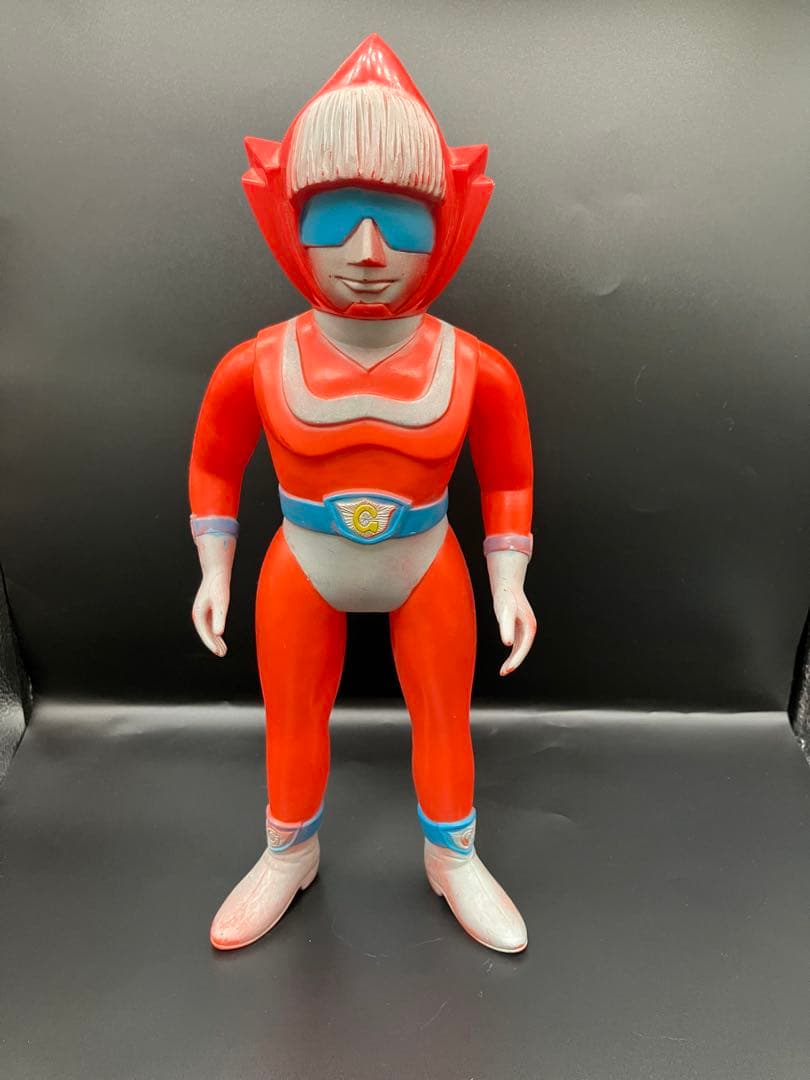 ゴッドマン　ソフビ　ブルマァク　スタンダード　　面トレ