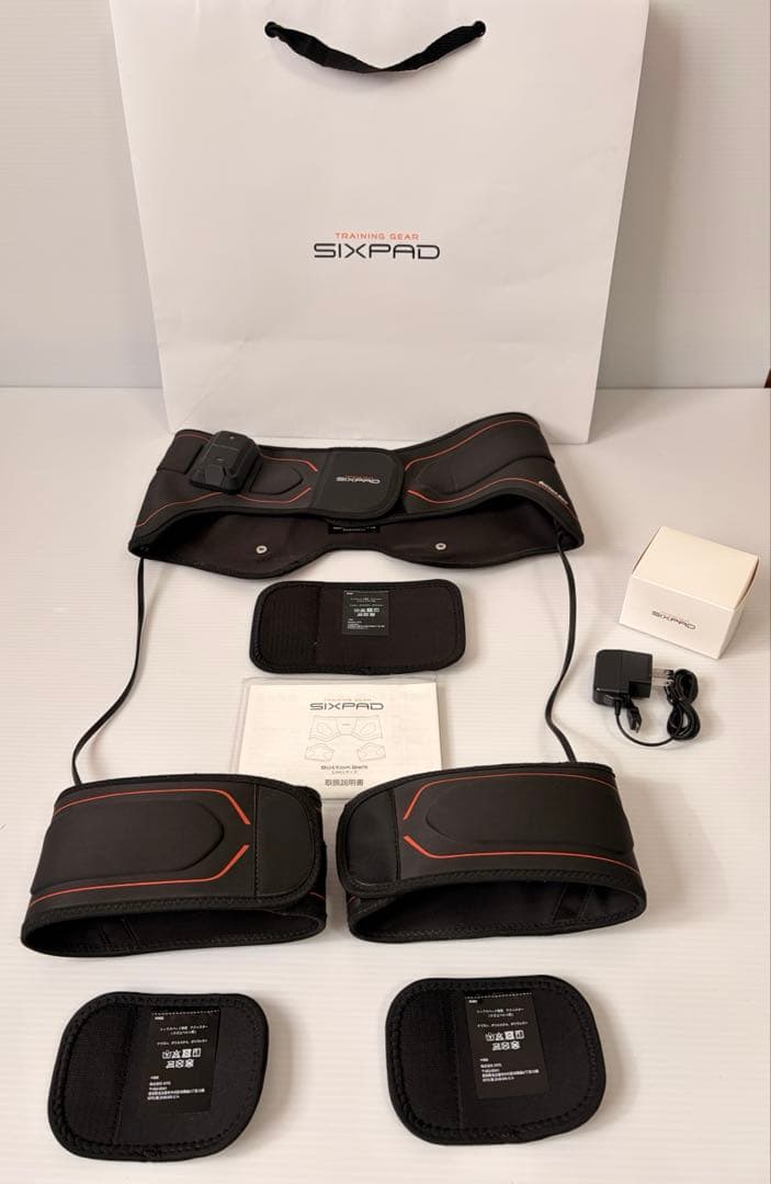【箱説明書あり】SIXPAD EMSトレーニングベルト　ボトムベルト
