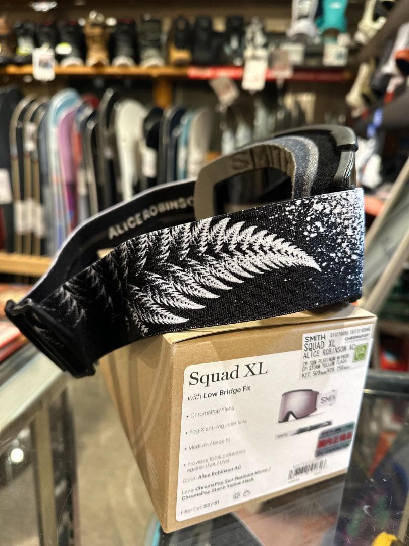 SMITH スミス　Squad XL ゴーグル 新品　スペアレンズ付き