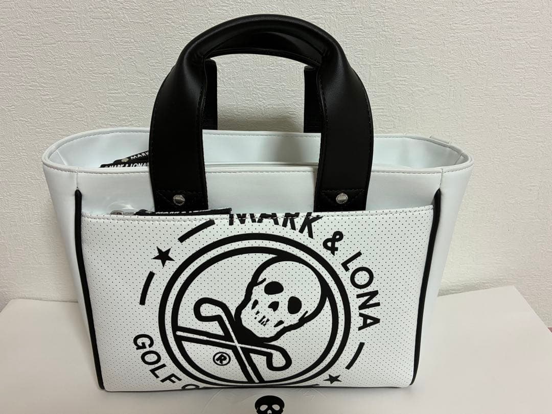 MARK&LONA カートバッグ ホワイト