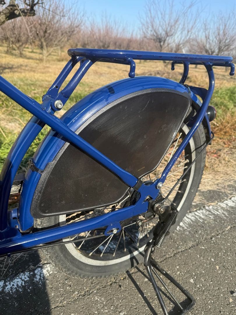 青色 シティタイプ 電動アシスト自転車
