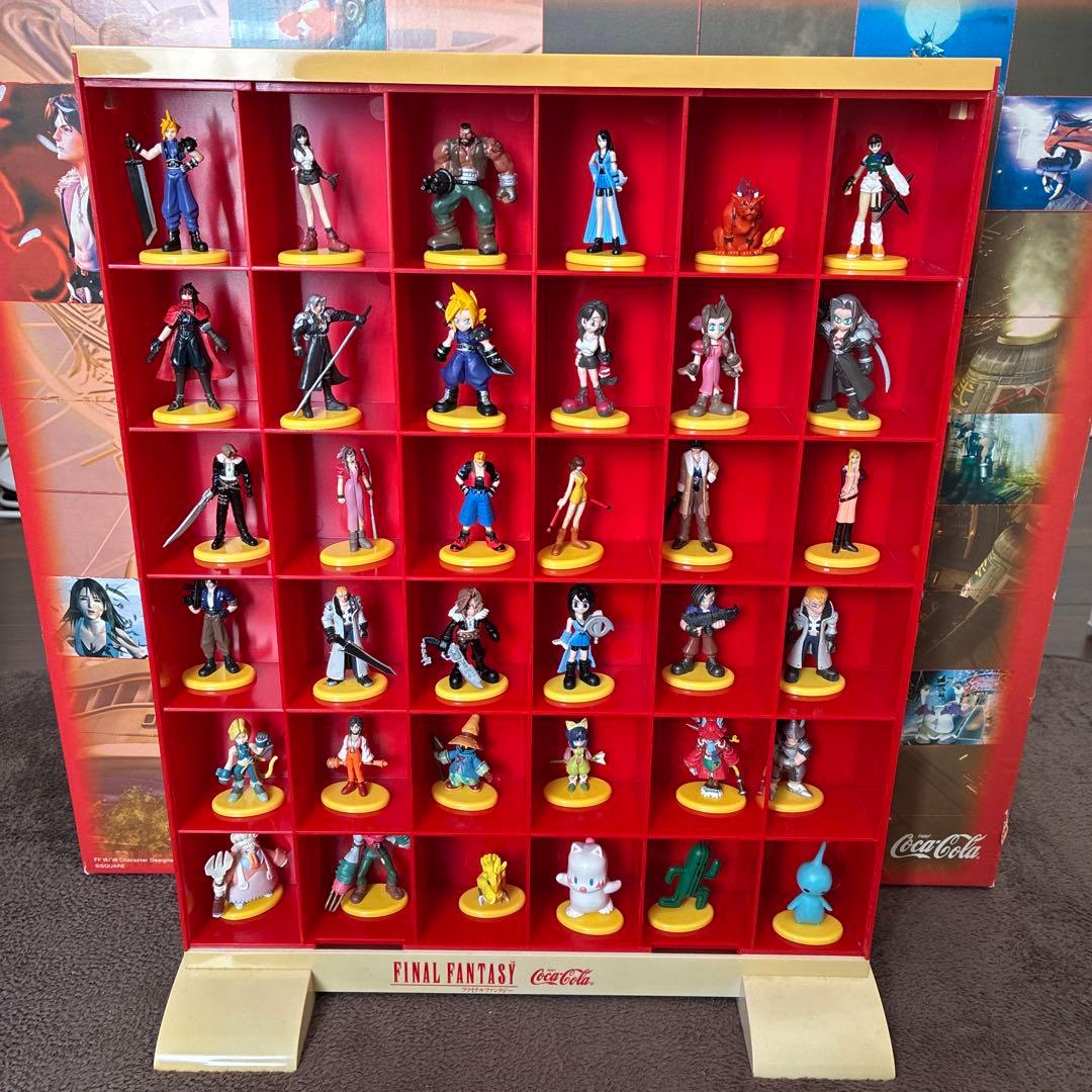 ファイナルファンタジー　フィギュアセット　非売品　コカコーラ　箱付き