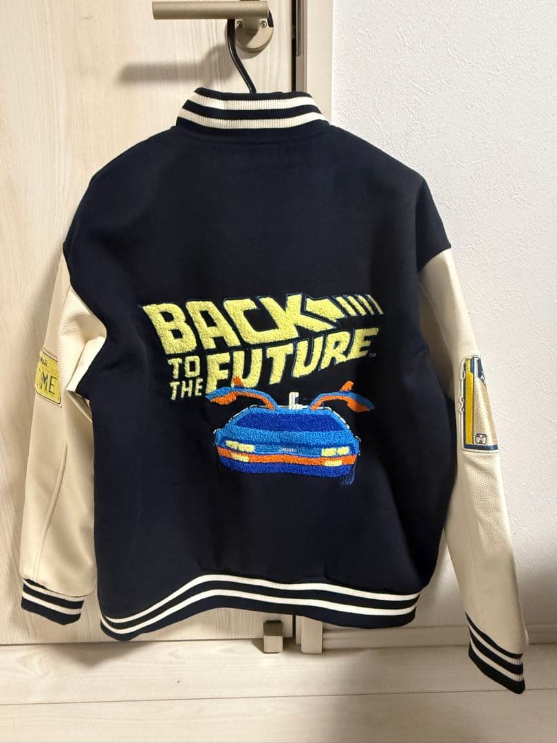 【新品/未使用】バックトゥーザフューチャー　BTTFスタジャン 3L東京コミコン