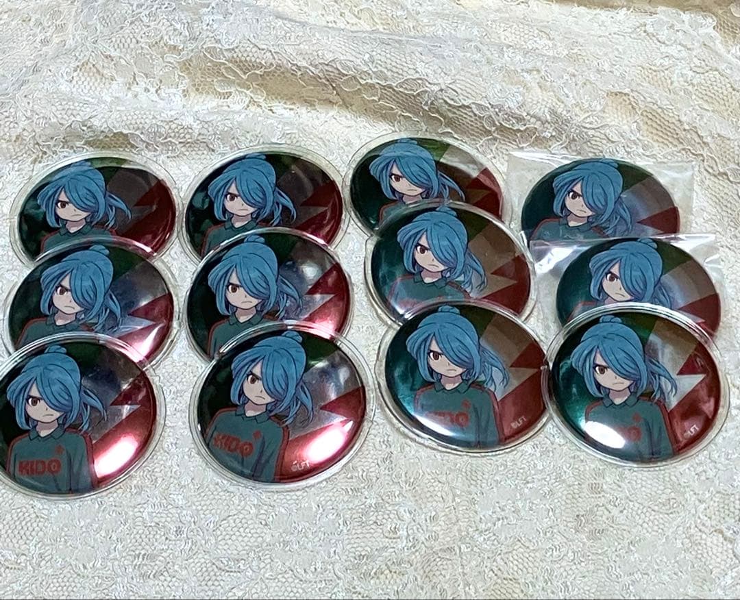 イナズマイレブン 風丸一郎太 缶バッジ セット