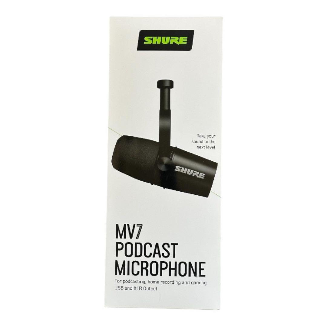 SHURE シュア MV7 ダイナミックマイク 単一指向性