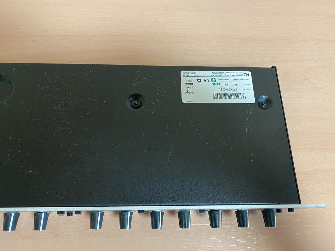 dbx 266xs コンプレッサー　メンテンス済み 美品　14日発送