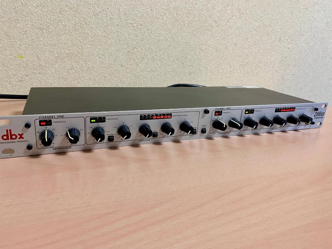 dbx 266xs コンプレッサー　メンテンス済み 美品　14日発送