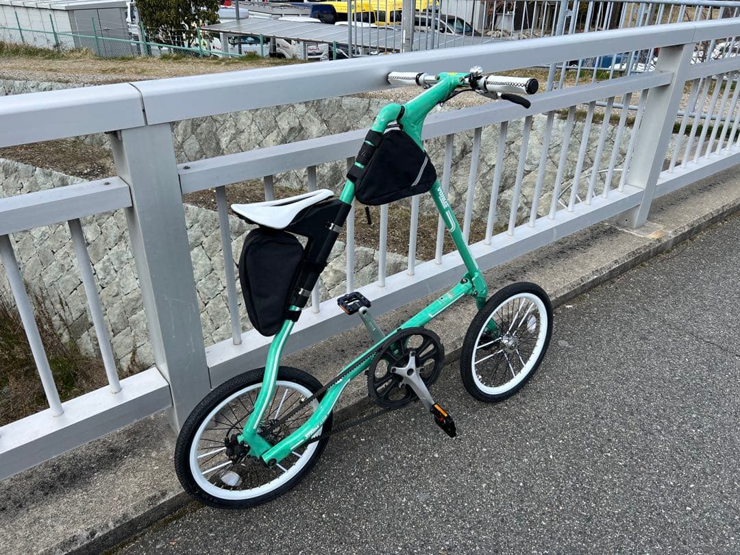 【土日限定価格】18インチ STRIDA SX カスタム　ミント　ストライダ