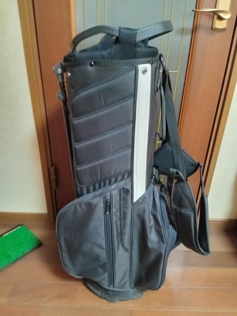 【値下げ】美品★adidas★アディダス★スタンド式バッグ★8.5型★黒★