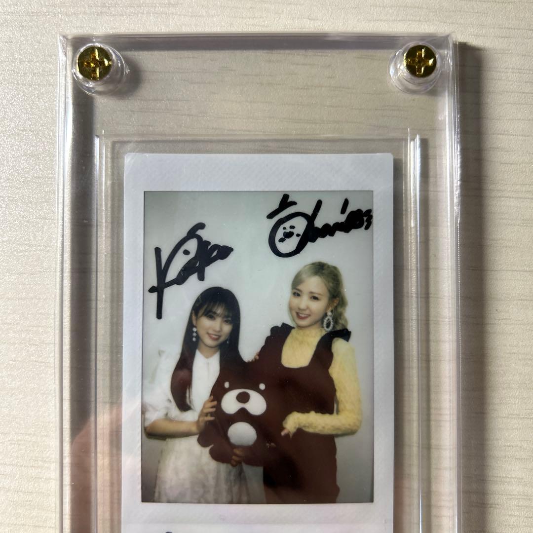 矢吹奈子 本田仁美 IZ*ONE 直筆サイン 直筆チェキ ポラロイド セマネ