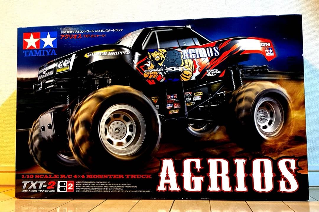 タミヤ TAMIYA RC 4×4モンスタートラック アグリオス